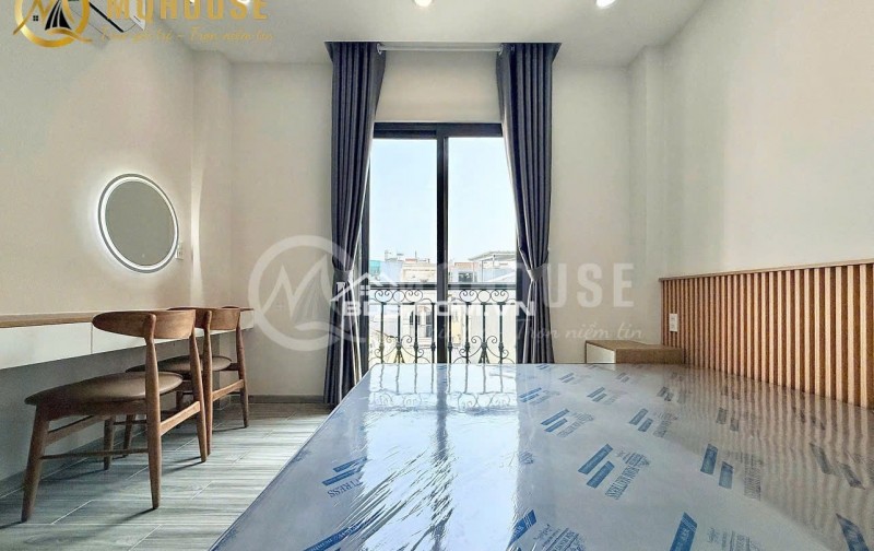 CHO THUÊ CĂN HỘ DỊCH VỤ MINI 199/57 LÊ QUANG ĐỊNH, 30M2 CHỈ 8TR/TH. LH:0346614990.