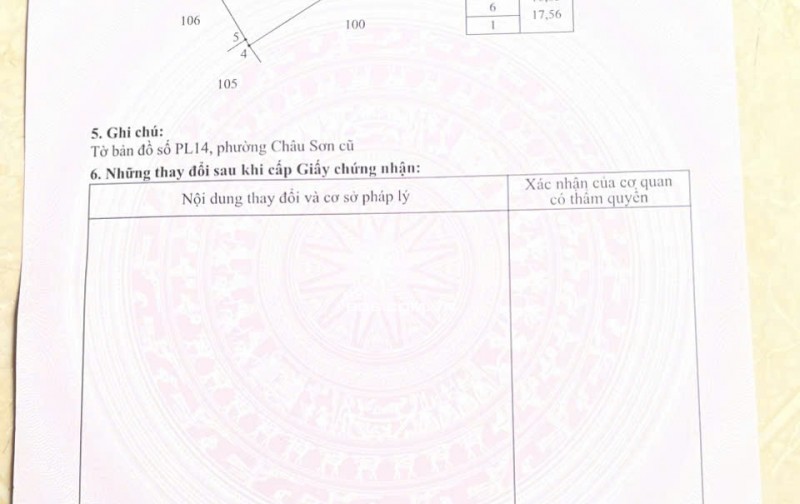 33 TRIỆU/M CẦN BÁN lÔ ĐẤT SIÊU ĐẸP CHÂU SƠN – PHỦ LÝ – HÀ NAM