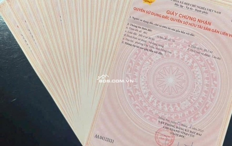 Đất nền - Full sổ thổ cư - Mặt tiền - Nở hậu - Hẻm xe hơi