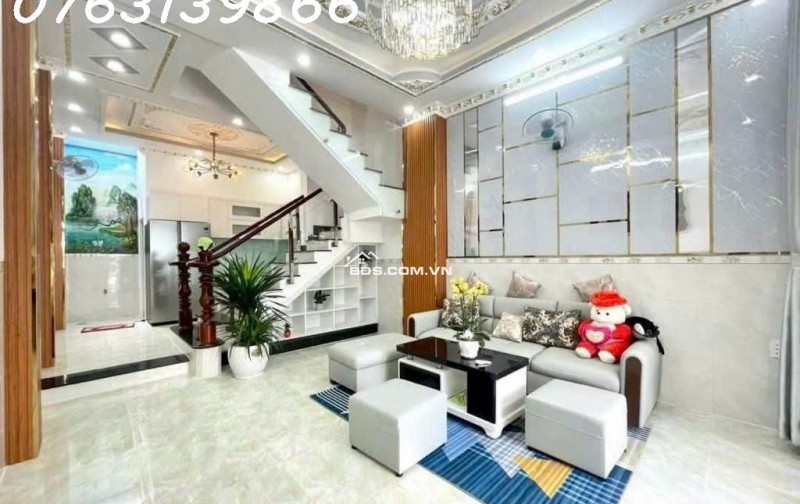 GIÁ 5.x TỶ- HUỲNH TẤN PHÁT- GẦN HOÀNG QUỐC VIỆT- BÁN NHÀ MỚI 3 TẦNG- DT 4.2 x 12.5- XE HƠI ĐỖ CỬA- HIỆN HỮU- HOÀN CÔNG.