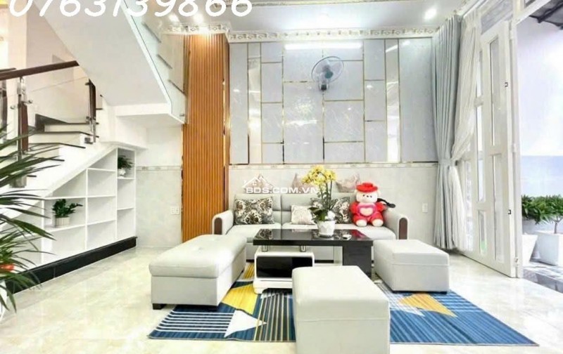 GIÁ 5.x TỶ- HUỲNH TẤN PHÁT- GẦN HOÀNG QUỐC VIỆT- BÁN NHÀ MỚI 3 TẦNG- DT 4.2 x 12.5- XE HƠI ĐỖ CỬA- HIỆN HỮU- HOÀN CÔNG.