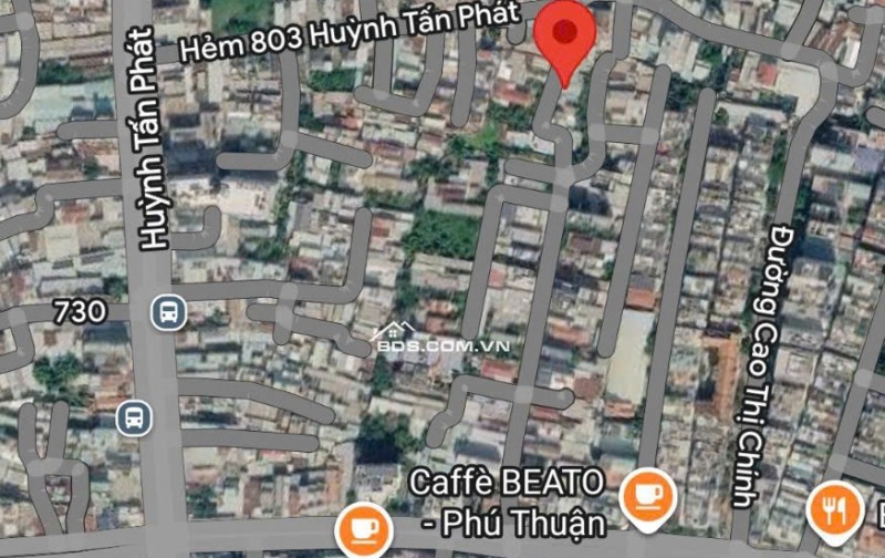 Bán Nhà Hẻm Xe Hơi Huỳnh Tấn Phát Q7-4m x 16m -4 Tỷ 5