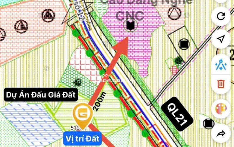 CẦN TIỀN CHO CON ĐI DU HỌC CẮT LỖ 300TR BÁN NHANH LÔ ĐẤT 100M2 FULL THỔ CƯ ĐẤT Ở HÒA LẠC.