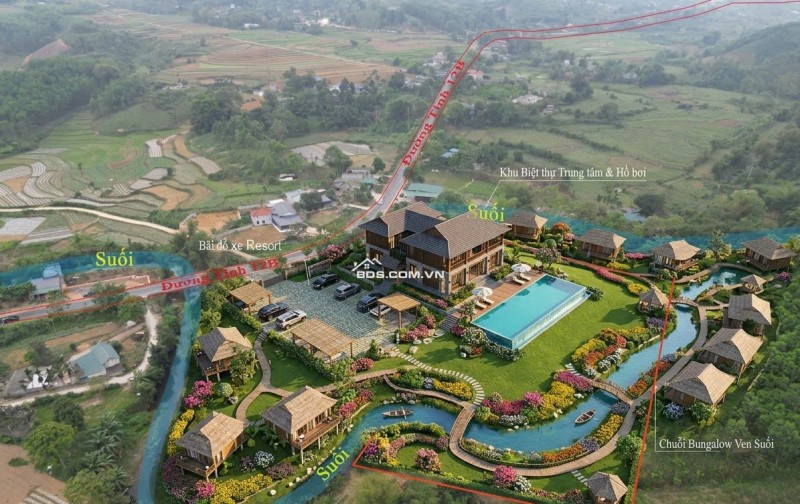 NHANH TAY SỞ HỮU LÔ ĐẤT NGHỈ DƯỠNG VIEW SUỐI – PANORAMA TUYỆT ĐẸP TẠI KIM BÔI, HÒA BÌNH