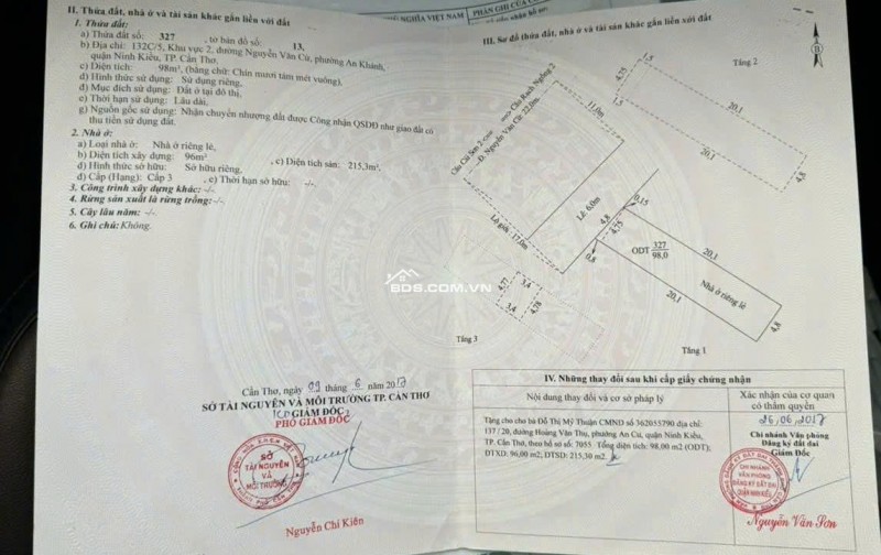 BÁN NHÀ MẶT TIỀN NGUYỄN VĂN CỪ - 17 TỶ, 98M2, KINH DOANH