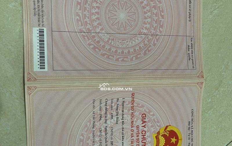 CHỦ GỬI BÁN GẤP LÔ ĐẤT ĐỒNG PHÚ, BÌNH PHƯỚC (cũ) – SỔ RIÊNG SẴN