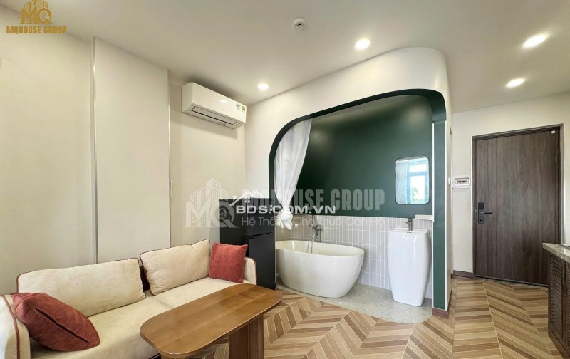 CHO THUÊ CĂN HỘ CAO CẤP , GẦN VÒNG XOAY HÀNG XANH, 55M2 CHỈ 13TR/TH. LH:0982048459.