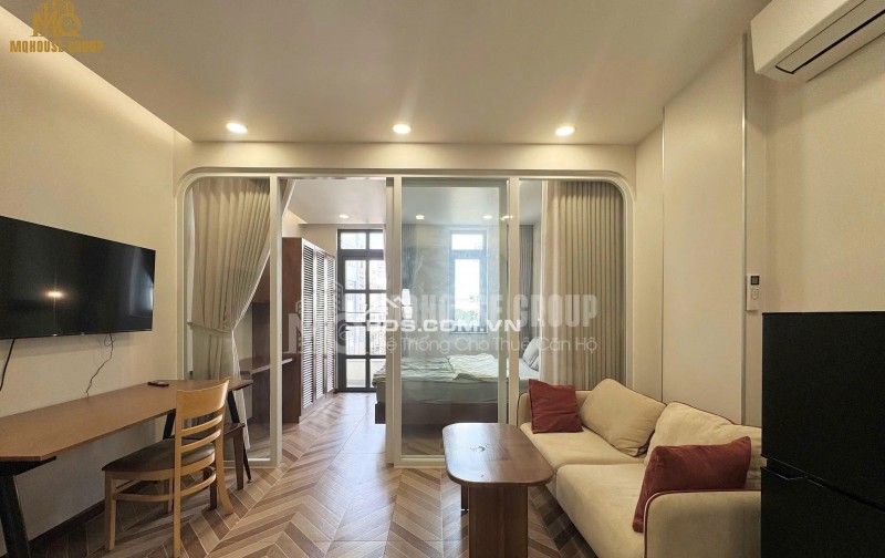 CHO THUÊ CĂN HỘ CAO CẤP , GẦN VÒNG XOAY HÀNG XANH, 55M2 CHỈ 13TR/TH. LH:0982048459.