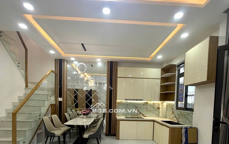 NHÀ MỚI 3 TẦNG – FULL NỘI THẤT – NGANG 5.8M HIẾM – GẦN CV VĂN HÓA GÒ VẤP