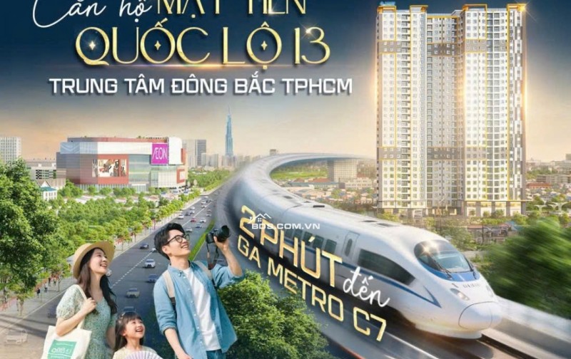 CĂN HỘ DIAMOND BOULEVARD: MẶT TIỀN QUỐC LỘ 13 - TRUNG TÂM ĐÔNG BẮC TPHCM