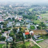 Lô đất 120.1m2 full thổ tại Đồng Trạng, Hòa Lạc mặt tiền 9,25m. Đường thông ôtô tránh. Chỉ 33tr/m2