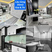 Cho thuê phòng full nội thất 35m2 TẦNG LỬNG số 90 Yên Thế Tân Bình