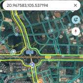 Đất nền Hòa Lạc, cách QL21 rộng 80m vài bước chân. Giá chỉ hơn 40tr/m