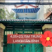  HXH TRUNG LANG –P12-TÂN BÌNH - CHỈ 10.5 TỶ TL