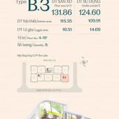 Cần bán căn góc 3PN The Sculptura PMH