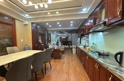 Nhà đẹp 5 lầu có T.máy ngang 5m 105m2 HXT gần ST Lotte Nguyễn Văn Lượng tặng NT 18 tỷ xíu