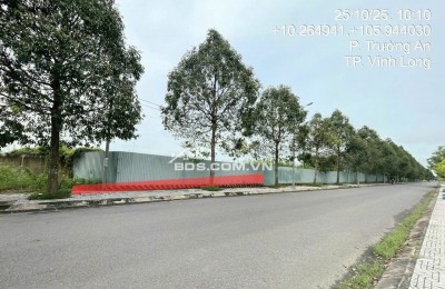 Bán đất mặt tiền đường nhựa sông Cổ Chiên khu trung tâm Trường An, TP. Vĩnh Long