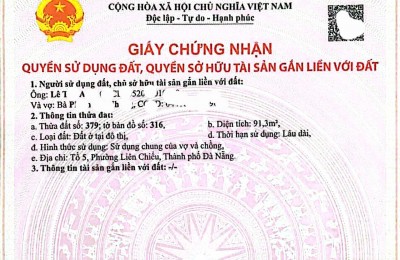 Bán đất kiệt Ô TÔ K856 Tôn Đức Thắng - thông Ngô Thì Nhậm