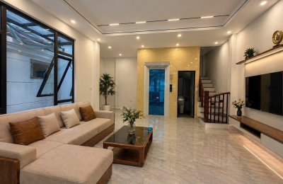  GIẢM SỐC – NHÀ MỚI THẠCH BÀN – 5 TẦNG THANG MÁY – Ô TÔ ĐỖ CỔNG – CHỈ 10.XX TỶ 