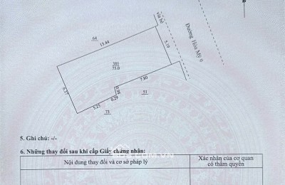 Bán đất MT đường Hòa Mỹ 9 - gần đường Tôn Đức Thắng