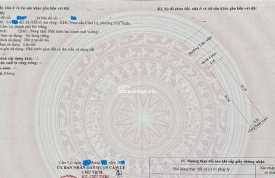 Bán đất đường Trần Viện song song với Mẹ Thứ - DT: 120m2