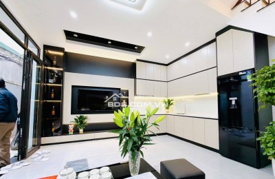 Bán Nhà Minh Khai, Ngõ Gốc Đề, Hoàng Mai 24/28m, 4 tầng, mt 4.8m, giá 6.98 tỷ.