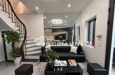 Bán Nhà Minh Khai, Gốc Đề, Hoàng Mai 24/28m, 4 tầng, mt 4.8m, giá 6.86 tỷ