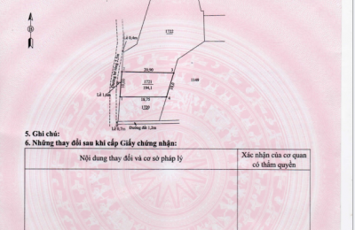 CẦN BÁN LÔ ĐẤT 194M2 – NGANG 10M – VỊ TRÍ ĐẸP TẠI PHƯỜNG AN THẮNG, ĐÀ NẴNG