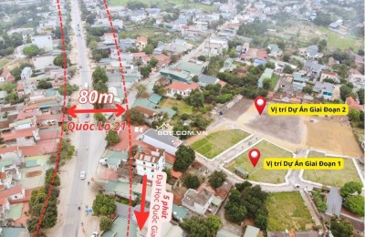 Chính chủ cần bán lô ngoại giao - trục chính rộng 10m - gần đại học QGHN, CNC - sẵn sổ, full thổ cư