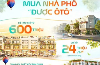  MUA NHÀ LẦU TẶNG XE SANG ĐẦU TƯ BAN ĐẦU 716 TRIỆU