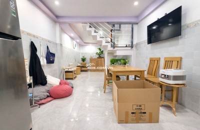 Bán nhà Hoàng Hoa Thám Bình Thạnh, 4 tầng 5pn chỉ 4ty6 , gần bv Gia Định