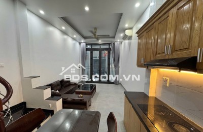 NHÀ DÂN XÂY ĐỘC LẬP 5 TẦNG KIÊN CỐ - NGÕ THÔNG - Ô TÔ ĐỖ CỬA