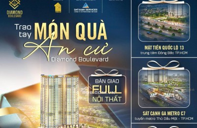 Nhận nhà ngay mặt tiền đường QL13 full nội thất chỉ với 36tr/m2