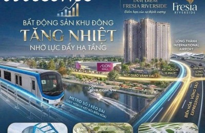 FRESIA RIVERSIDE – CĂN HỘ VEN SÔNG GIÁ CHỈ TỪ 1,9 TỶ TẠI BIÊN HÒA, ĐỒNG NAI