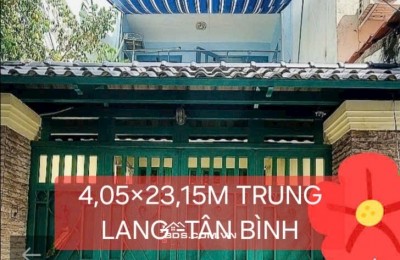  HXH TRUNG LANG –P12-TÂN BÌNH - CHỈ 10.5 TỶ TL