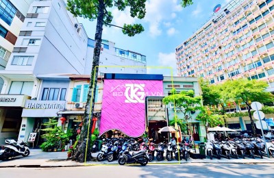 Cho Thuê Nhà Mặt Tiền: 75-77 Hàm Nghi - Quận 1 - 8.2x18m, 2 tầng
