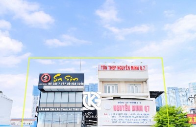 Cho Thuê Nhà Mặt Tiền: 784-786 Huỳnh Tấn Phát - Quận 7 - 20x40m, 3 tầng