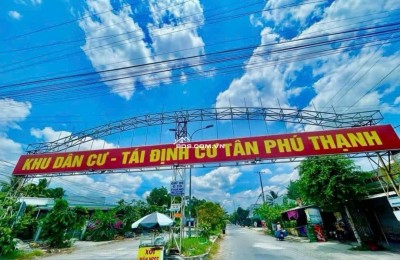 Bán nền ĐS4 Khu dân cư Tân Phú Thạnh
