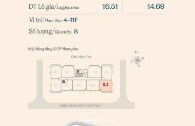 Cần bán căn góc 3PN The Sculptura PMH