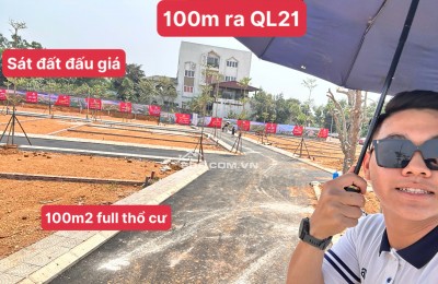 Giá chỉ nhỉnh 3  tỷ, đất đô thị Hòa Lạc, gần chợ Gạch, CCN Phụng Thượng đã dc quy hoạch 1/500