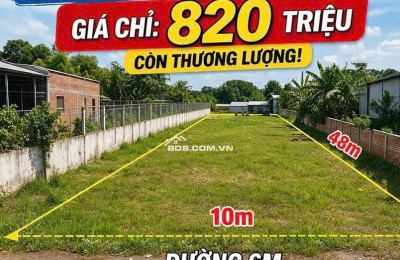  CẦN BÁN GẤP LÔ ĐẤT 484M² – GIÁ CHỈ 820 TRIỆU tại phường An Tịnh, TX. Trảng Bàng 