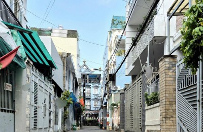 GẦN CITYLAND - HẺM XE HƠI - 75M² - NGANG 5M - 2 TẦNG - CHỈ 6  T.Ỷ 99 TL