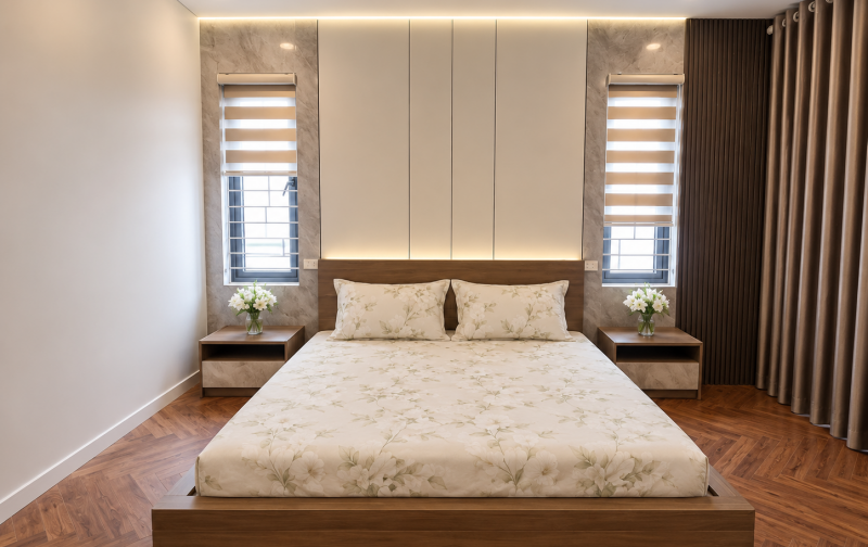  BÁN NHÀ 5 TẦNG ĐẸP LONG LANH – Ô TÔ ĐỖ CỔNG – FULL NỘI THẤT – THẠCH BÀN 