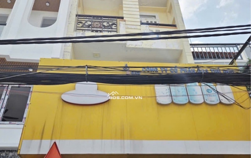 BÁN NHÀ 4 TẦNG, SÁT QUẬN 6 - TÂN PHÚ, HẺM 8M, GẦN TỈNH LỘ 10, 54 M² (4X14), 5.X TỶ.