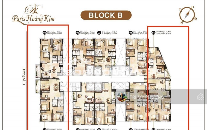 Bán căn góc 3PN + 2 view ôm trọn SG phồn hoa + giá bán gốc CĐT Paris Hoàng Kim, Q.2 - Xem nhà ngay