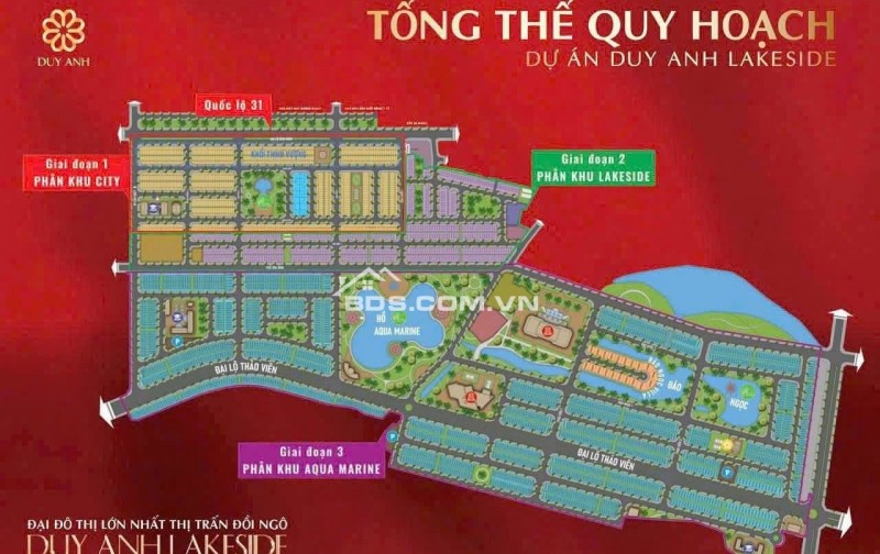 Bán đất nền dự án Kđt Đồng Cửa - Lục Nam - Bắc Giang sắn sổ hồng sang tên