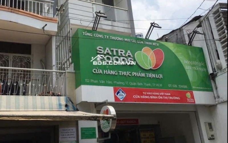 Cho thuê nhà MT 3 lầu 112 Phan Văn Hân P17 Bình Thạnh tiện kinh doanh