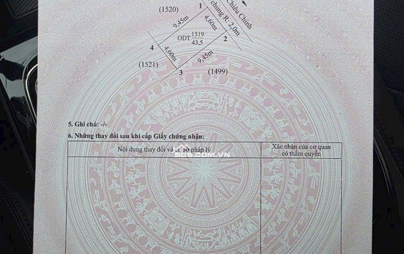 BÁN ĐẤT THỔ CƯ CỦA GIA ĐÌNH TẠI ĐỒNG HÒA - KIẾN AN