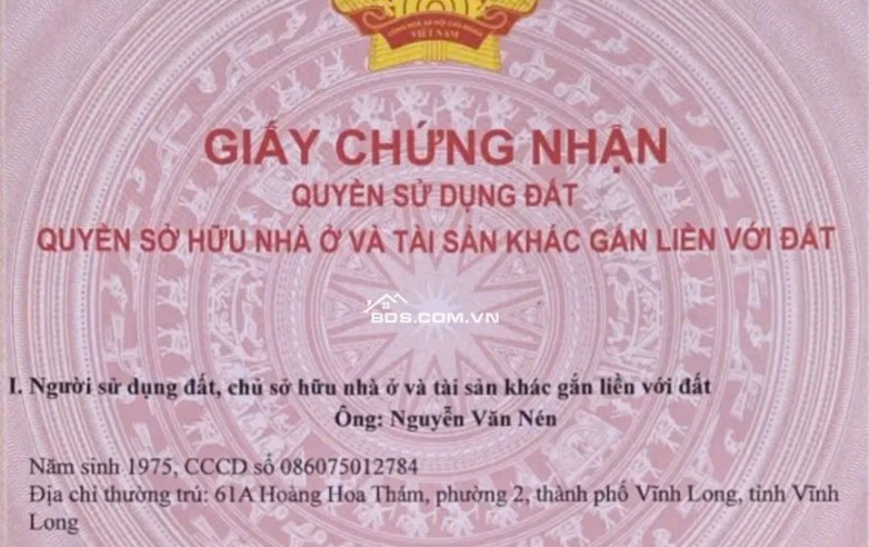 BÁN ĐẤT TẠI HOÁ AN, BIÊN HOÀ, ĐỒNG NAI, DT 4202 M2 SHR 12.5 TỶ. LH:0919228287.