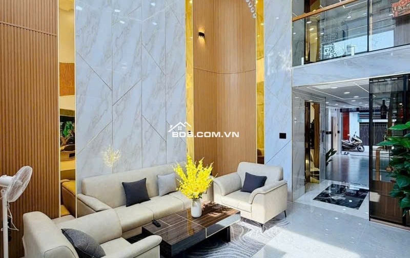 Nhỉnh 13 tỷ có nhà 6 lầu đẹp ngang 4.3m 73m2 hẻm 183 Nguyễn Văn Khối tặng NT kèm T.máy.